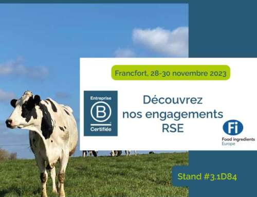 Nos ingrédients laitiers engagés au salon FIE Francfort